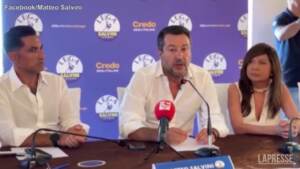 Salvini: “Necessario un armistizio per affrontare il caro energia”