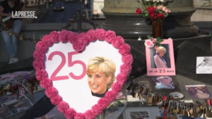 Il tributo di Parigi a Lady Diana a 25 anni dalla morte
