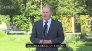 Morte Gorbaciov, Scholz: “Ha reso possibile riunificazione Germania”