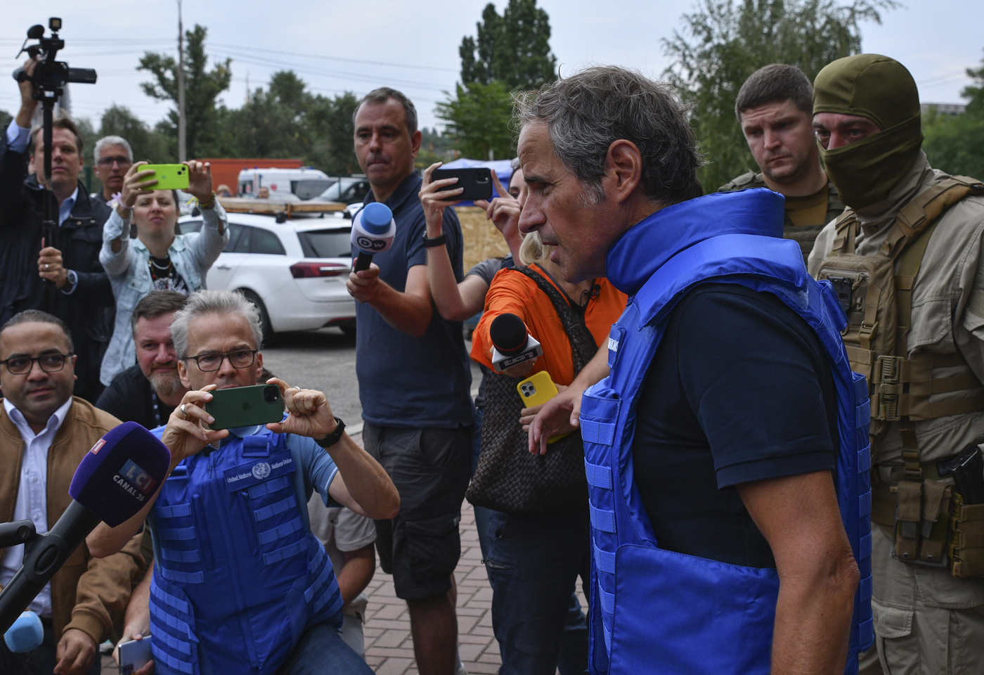 Zaporizhzhia, allarme Aiea: “Centrale non può essere protetta” Zaporizhzhia, allarme Aiea: “Centrale non può essere protetta”