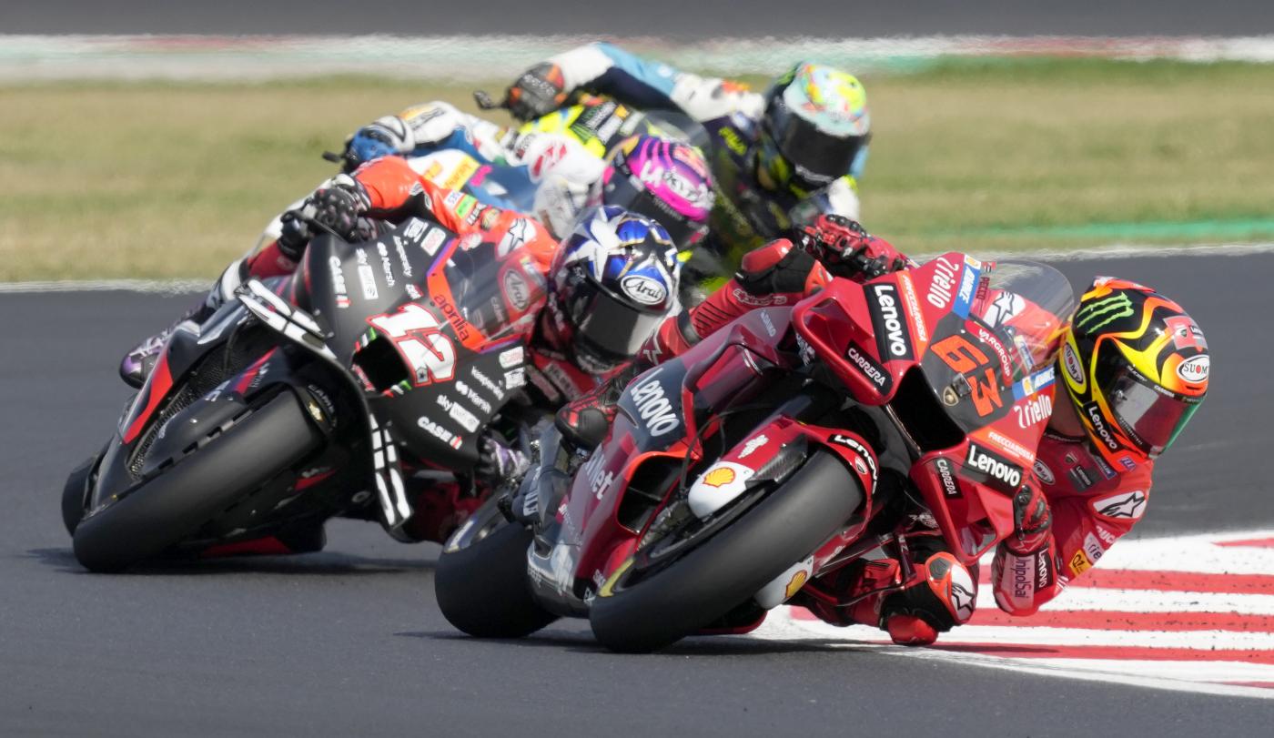 MotoGp, a San Marino vince Bagnaia