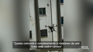 Cina, milioni in lockdown. Gli ordini impartiti dai droni: “Restate nelle vostre case”