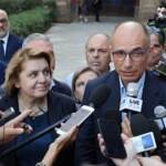 Letta: “Calenda conferma che Terzo polo guarda a destra”