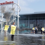 Milano, attivisti Greenpeace interrompono Gastech: intervengono forze dell’ordine