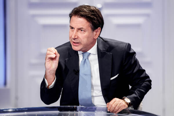 Giuseppe Conte ospite a “Porta a Porta”