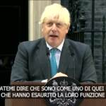 Gb, Johnson: “Sono come un razzo che ha compiuto la sua missione”