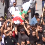 Jenin, funerale del giovane palestinese ucciso dalle truppe israeliane