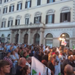 Il Pd apre la campagna elettorale a Roma: le voci dei militanti in piazza