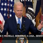 Usa, Biden accoglie Obama alla Casa Bianca: “Bentoranto a casa”
