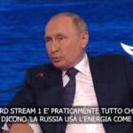 Gas, Putin: “Pronti ad attivare Nord Stream 2”