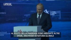 Russia, Putin: “Occidente colto da febbre sanzionatoria”