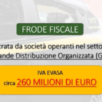 Milano: maxi frode fiscale da 1,8 miliardi di euro, coinvolte 15 società Gdo