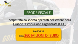 Milano: maxi frode fiscale da 1,8 miliardi di euro, coinvolte 15 società Gdo