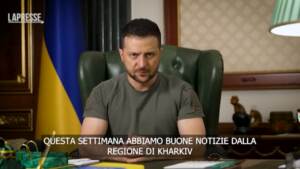 Ucraina, Zelensky: “Buone notizie dalla regione di Kharkiv”