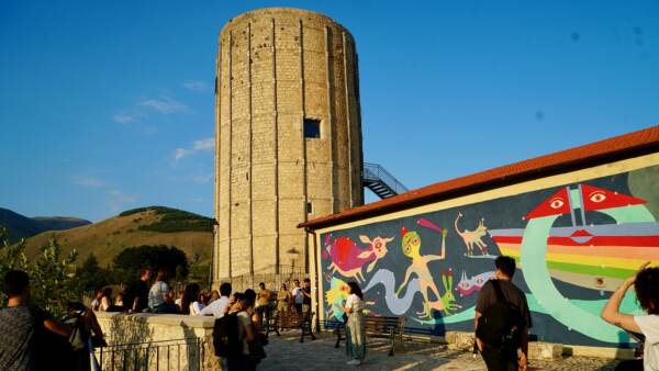Arte di strada in Abruzzo con l’eco-Murale del francese Zoer