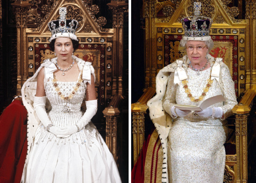 Il lungo regno della Regina Elisabetta in 30 foto