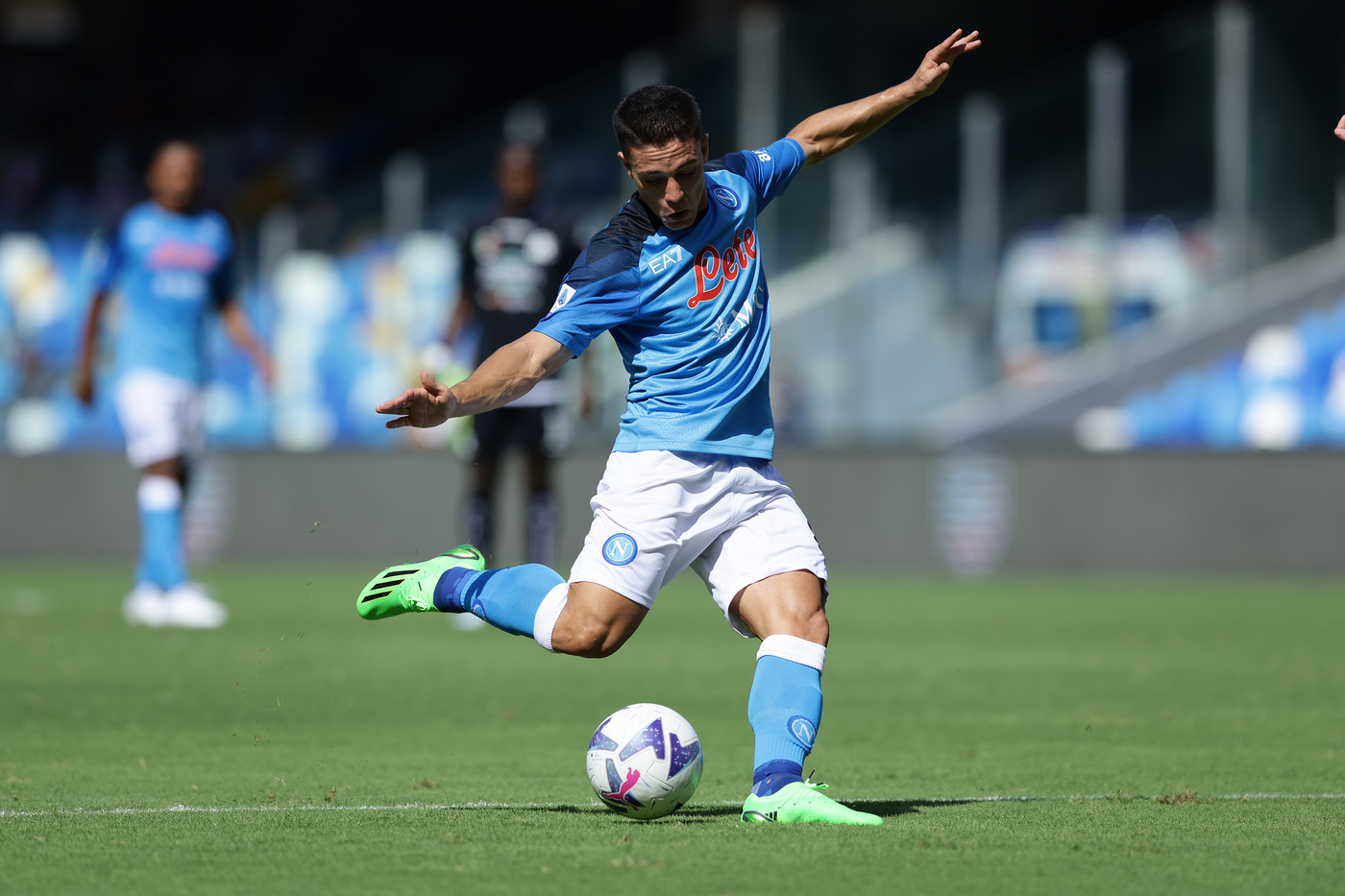 Napoli-Spezia, Raspadori al fotofinish firma la vittoria Napoli-Spezia, Raspadori al fotofinish firma la vittoria