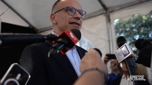 Elezioni, Letta: “La nostra campagna parla di futuro, la destra è passatista”