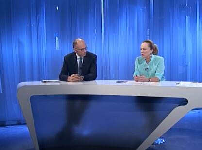 Elezioni, scintille tra Letta e Meloni su Pnrr e Ue Elezioni, scintille tra Letta e Meloni su Pnrr e Ue