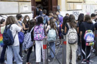 Roma, Primo giorno di scuola senza mascherine e restrizioni