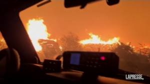 Francia, incendio nella Gironda: distrutti 1.300 ettari di foresta