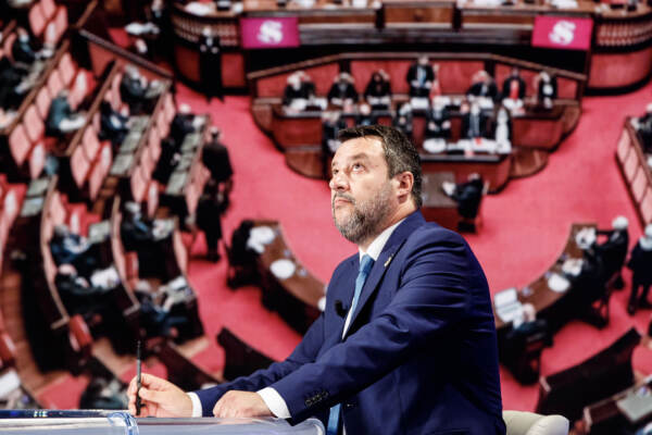 Matteo Salvini ospite a “Porta a Porta”