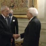 Mattarella incontra il presidente austriaco Van der Bellen