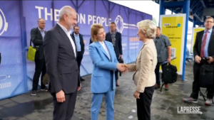 Ucraina, Ursula von der Leyen arriva a Kiev