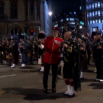 Londra, prove notturne per i funerali della Regina