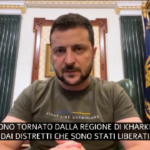 Ucraina, Zelensky: “Ripresa quasi interamente la regione di Kharkiv”