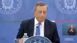 L’affondo di Draghi: “C’è chi vuol togliere le sanzioni e parla di nascosto con i russi”