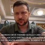 Ucraina, Zelensky su Izyum: “Oggi il mondo può vedere cosa hanno lasciato dietro di sé i russi”