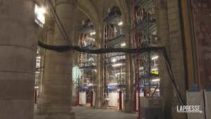 Notre Dame, proseguono i lavori di ricostruzione della cattedrale