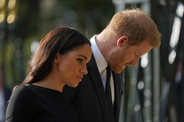 Harry e Meghan con William e Kate a Windsor