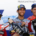 Motogp Aragona, vittoria Bastianini davanti a Bagnaia