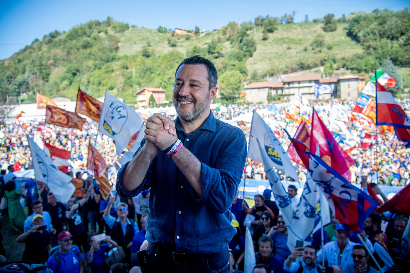 Elezioni, Salvini: “Il mio modello è l’Italia, non è Orban” Elezioni, Salvini: “Il mio modello è l’Italia, non è Orban”