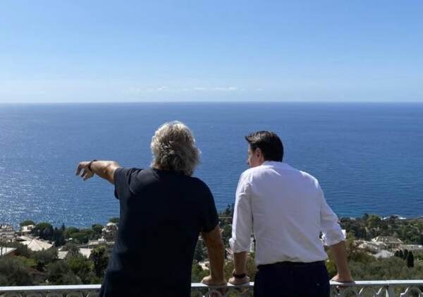 Elezioni, incontro Grillo-Conte a Genova