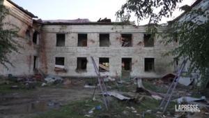 Ucraina, le rovine del villaggio di Kamyanka dopo la liberazione dai russi