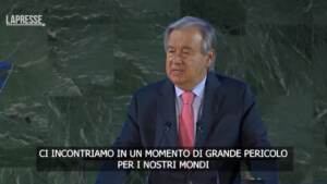 Onu, Guterres: “Il mondo è in grande pericolo”
