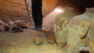 Israel, pharaonic tomb discovered under beach in Tel Aviv