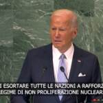Onu, Biden: “Guerra nucleare non può essere vinta”