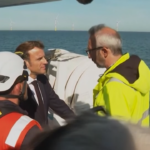 Francia, Macron visita parco eolico off-shore