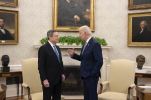 Il Presidente Draghi negli Stati Uniti, l'incontro con Biden alla Casa Bianca