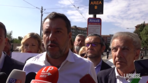 Salvini: “Saluto romano La Russa? Gesto di cui l’Italia non ha bisogno, su dimissioni decide Fontana”