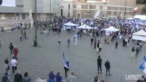 Elezioni, centrodestra chiude in una piazza del Popolo mezza vuota