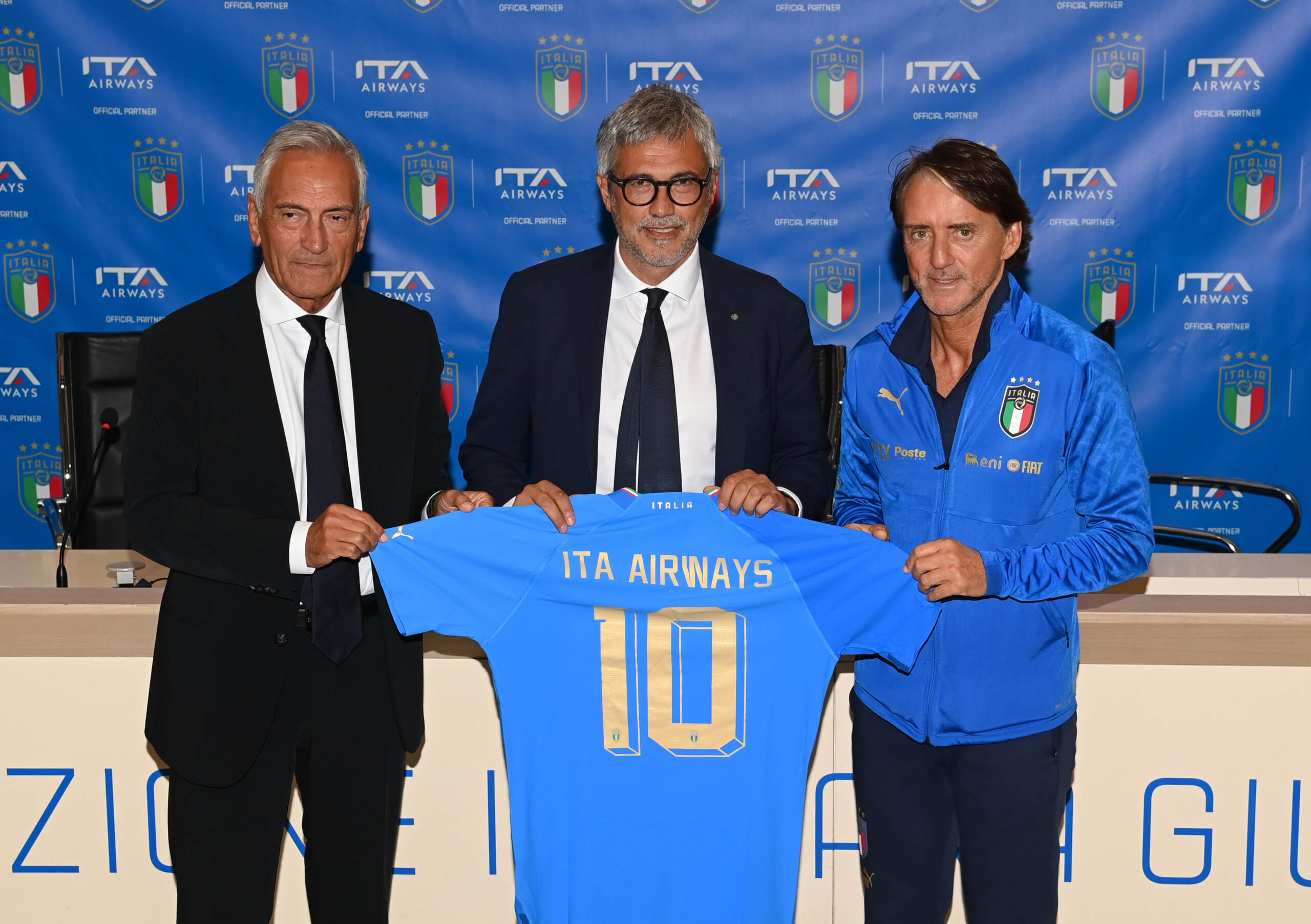 Nazionale, presentata partnership con ITA Airways