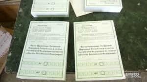 Luhansk si prepara al referendum: stampate le schede elettorali