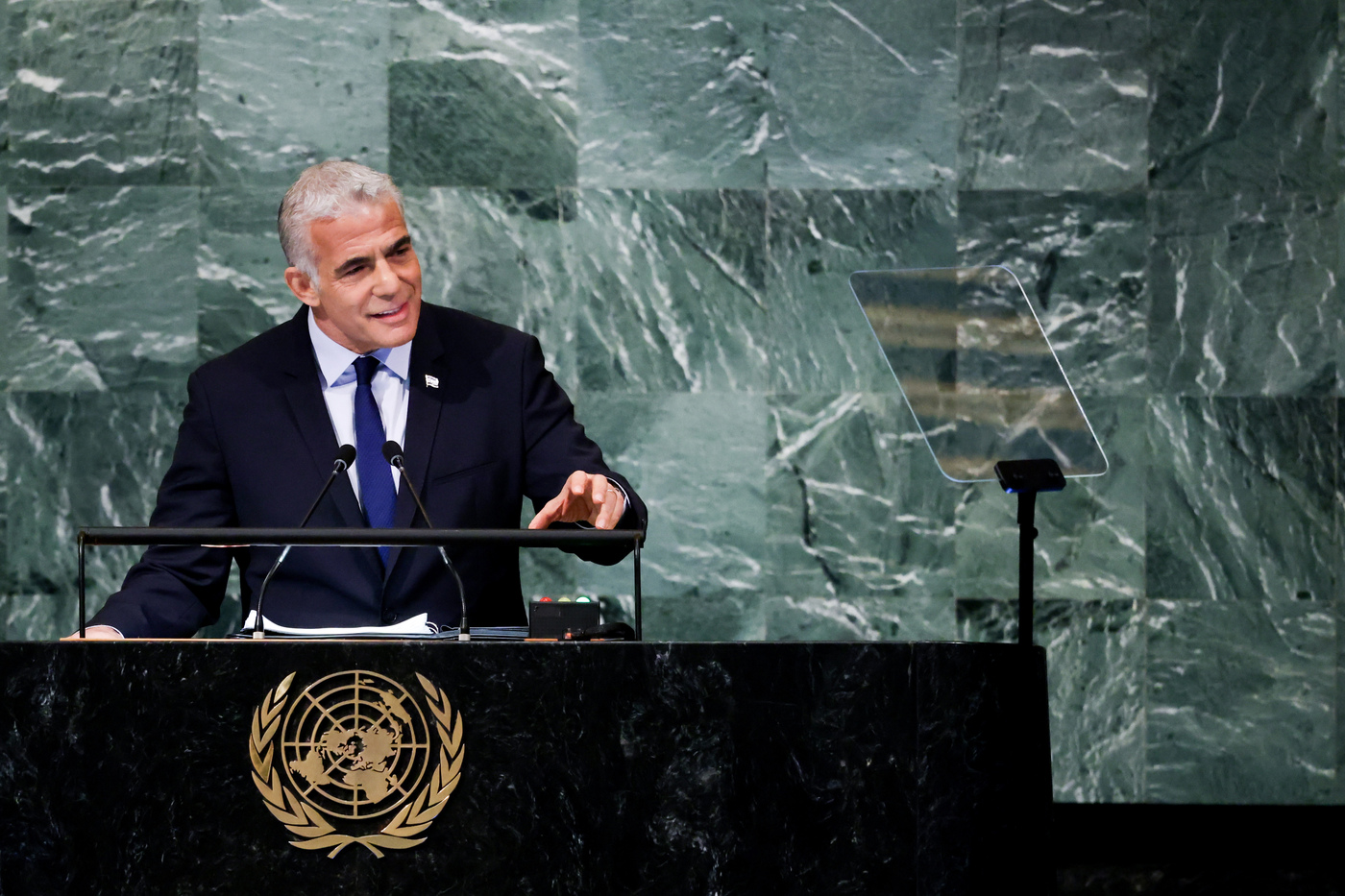 Israele, premier Lapid: “Sì a soluzione dei due Stati” con Palestina