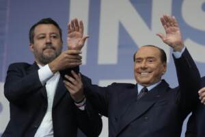 Matteo Salvini,Silvio Berlusconi