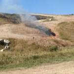 Caltanissetta, guardie Wwf filmano piromane che appicca incendio